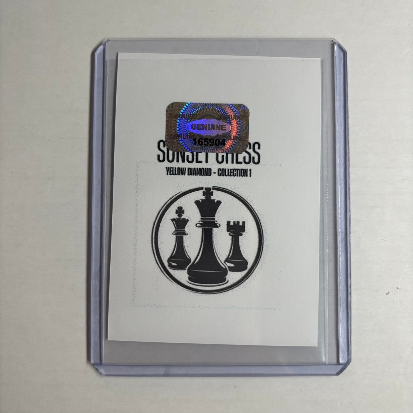 Yellow Diamond Collection 1 - Trading Card