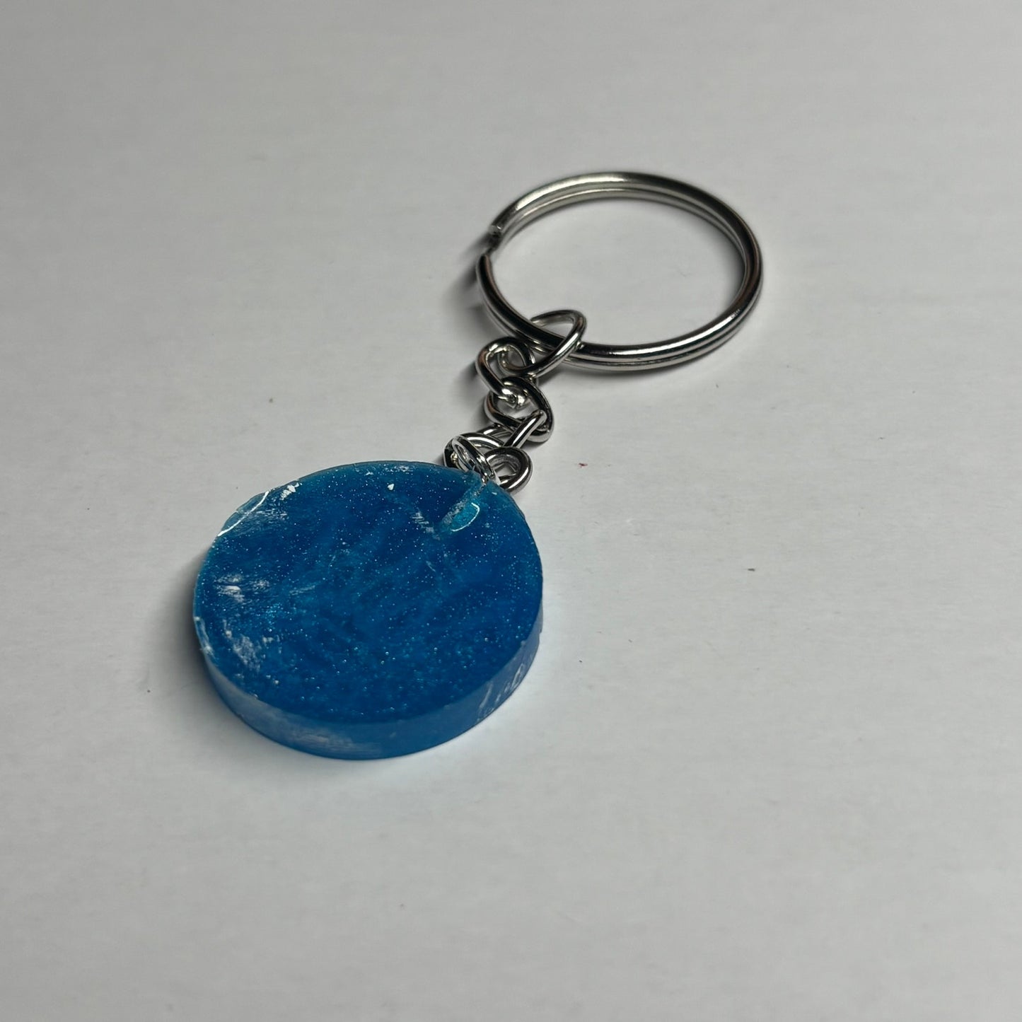 Blue Queen - Handmade Resin Keychain