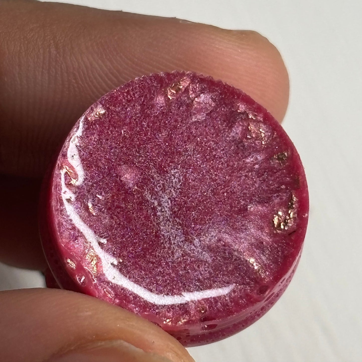 Vibrant Pink Knight - Handmade Resin Chess Necklace