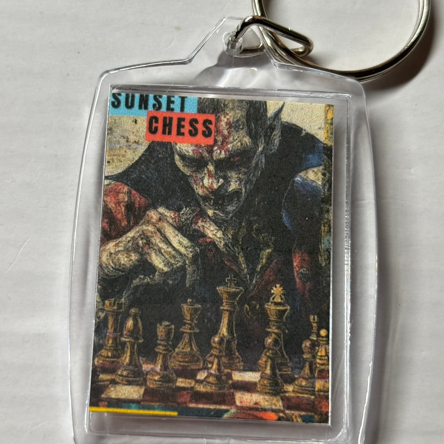 Vampire - Chess  Photo Keychain