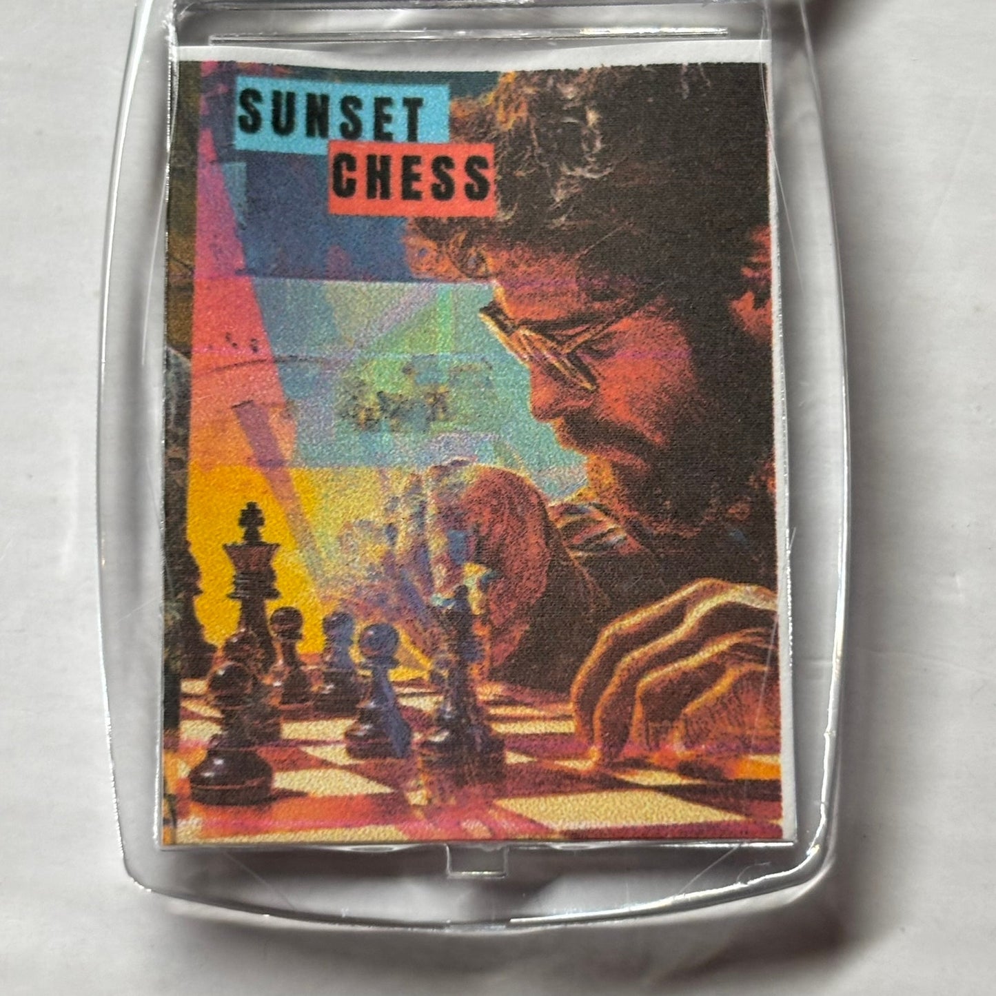Student of the Game - Chess  Photo Keychain