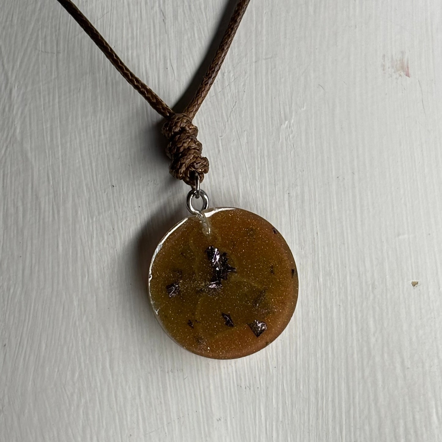 Pinks Touch Pawn - Handmade Resin Chess Necklace