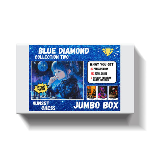 Blue Diamond Part 2 - Jumbo Box Pack - Chess Trading Cards