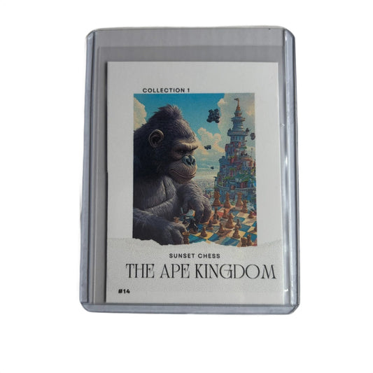 The Ape Kingdom Collection 1 Card #14 - Scrapbook Trading Card