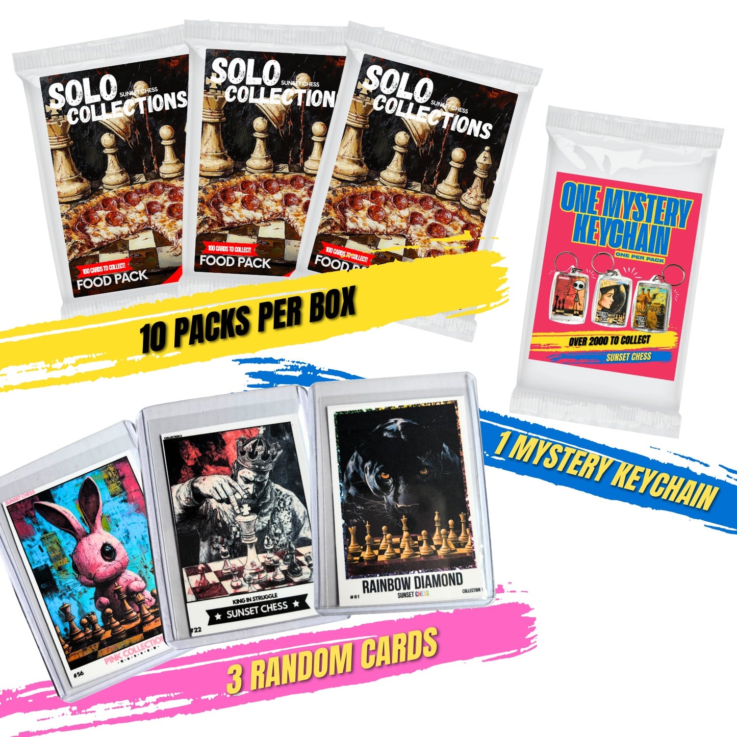 Food Collection Trading Cards - Mini Box Collection