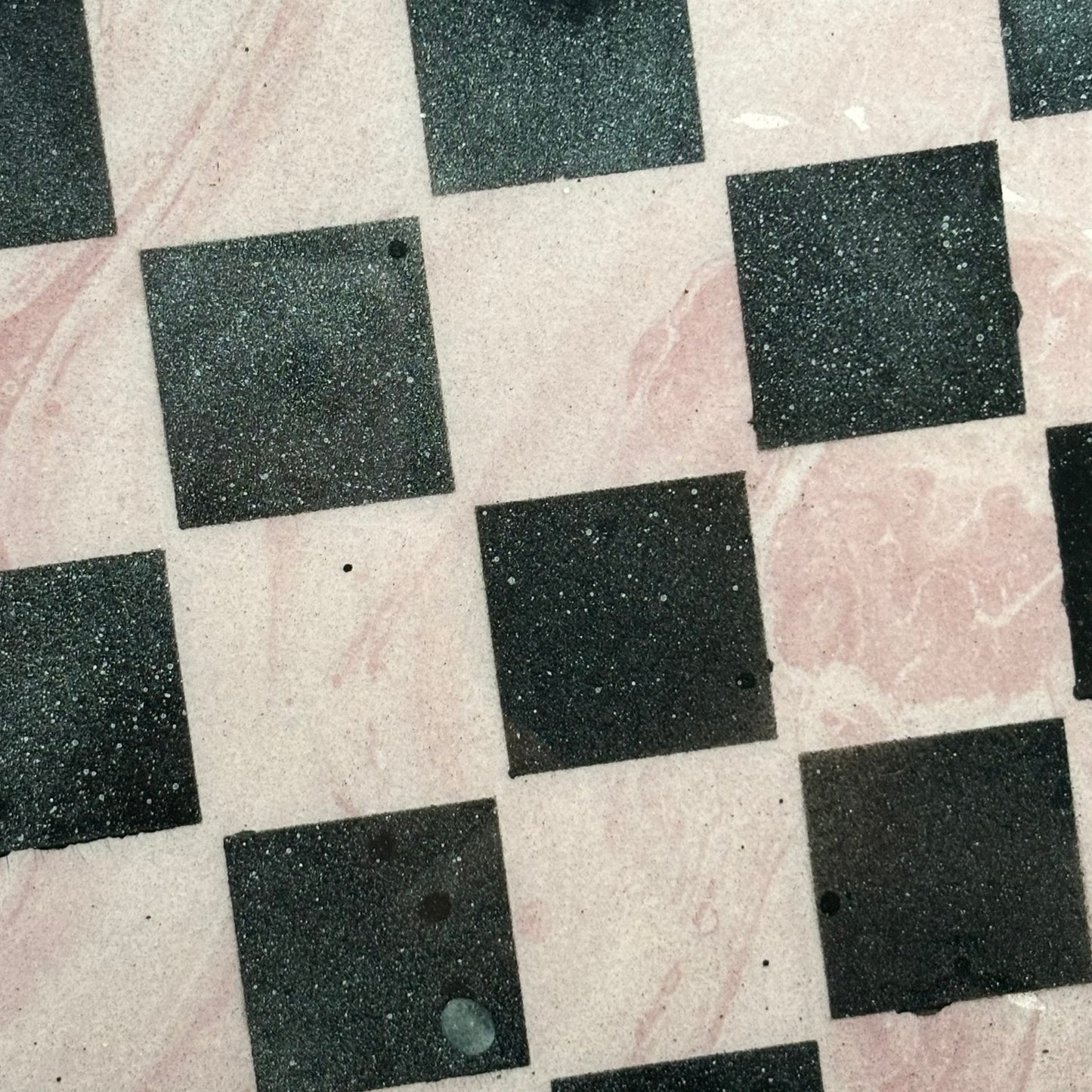 Soft Pink - Resin Coated Chess Board