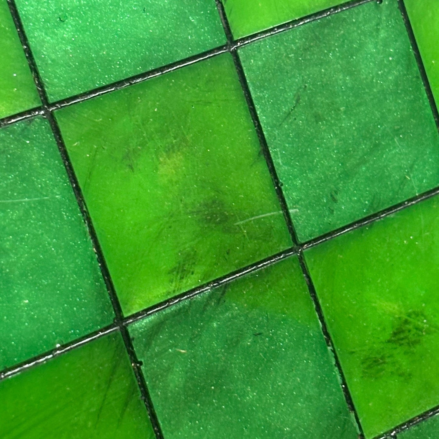 Solid Green - Resin Chess Board
