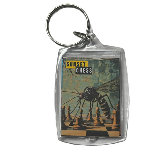 Mr. Mosquito - Chess  Photo Keychain