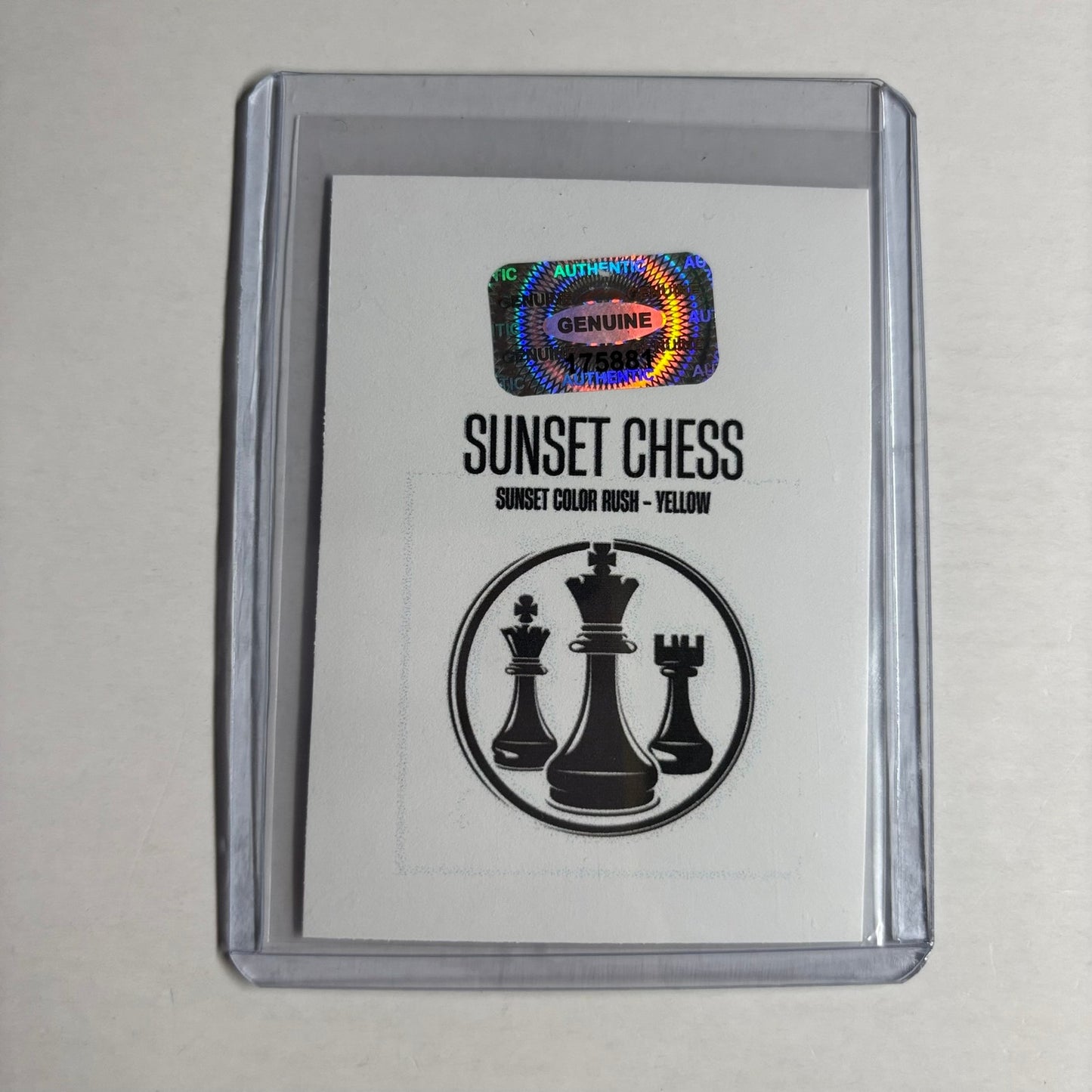 Yellow Collection - Trading Card