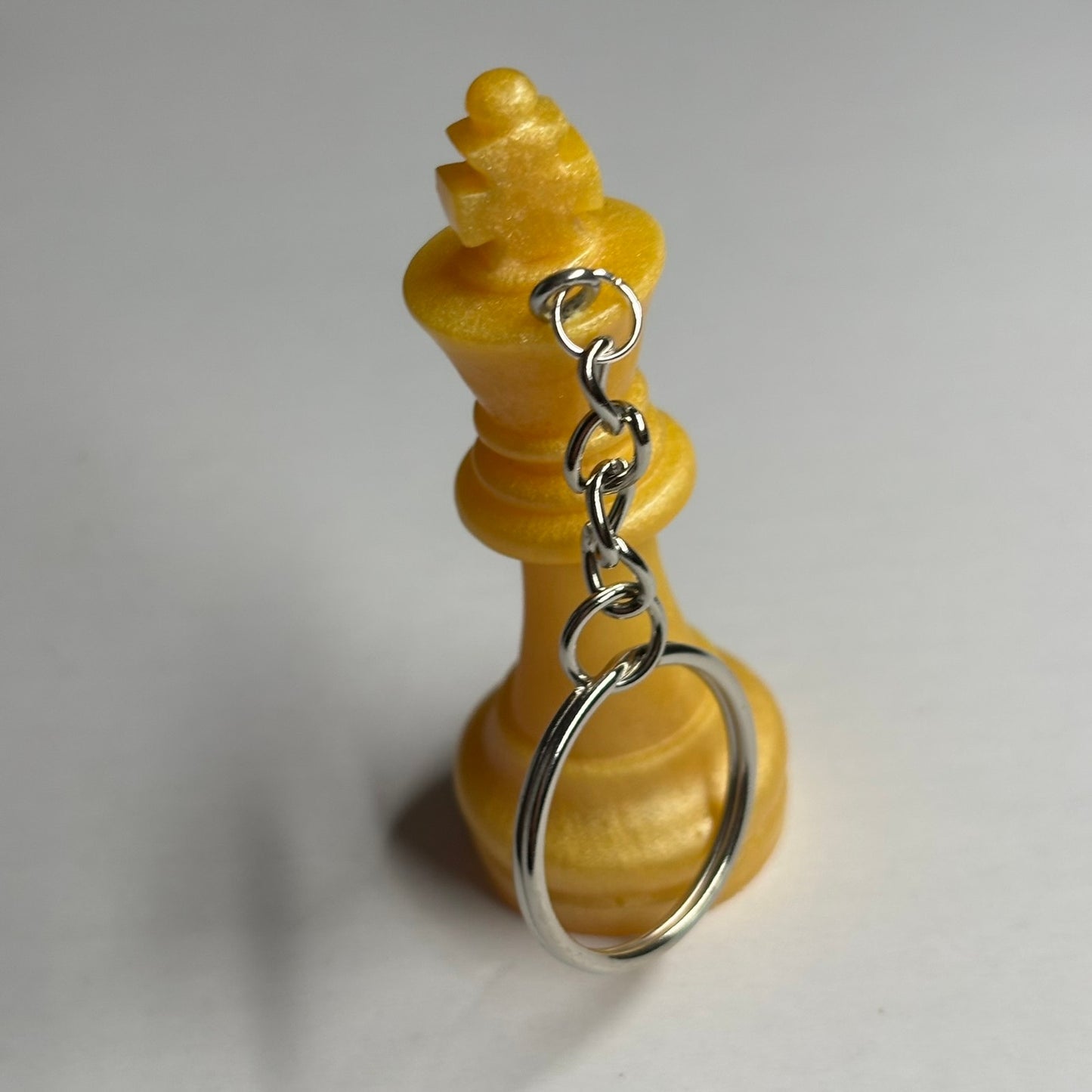 Yellow King - Handmade Resin Keychain