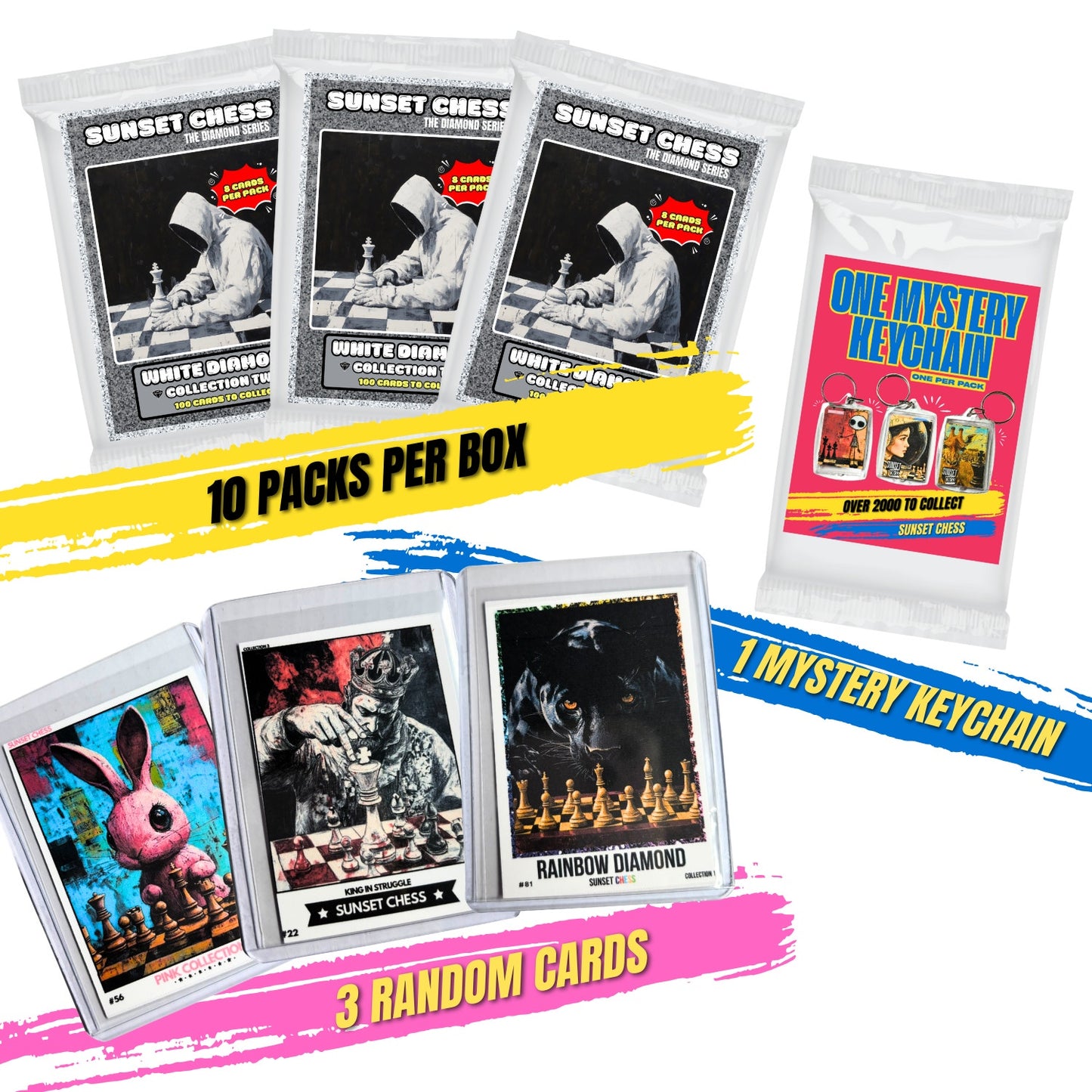 White Diamond Part 2 Trading Cards - Mini Box Collection