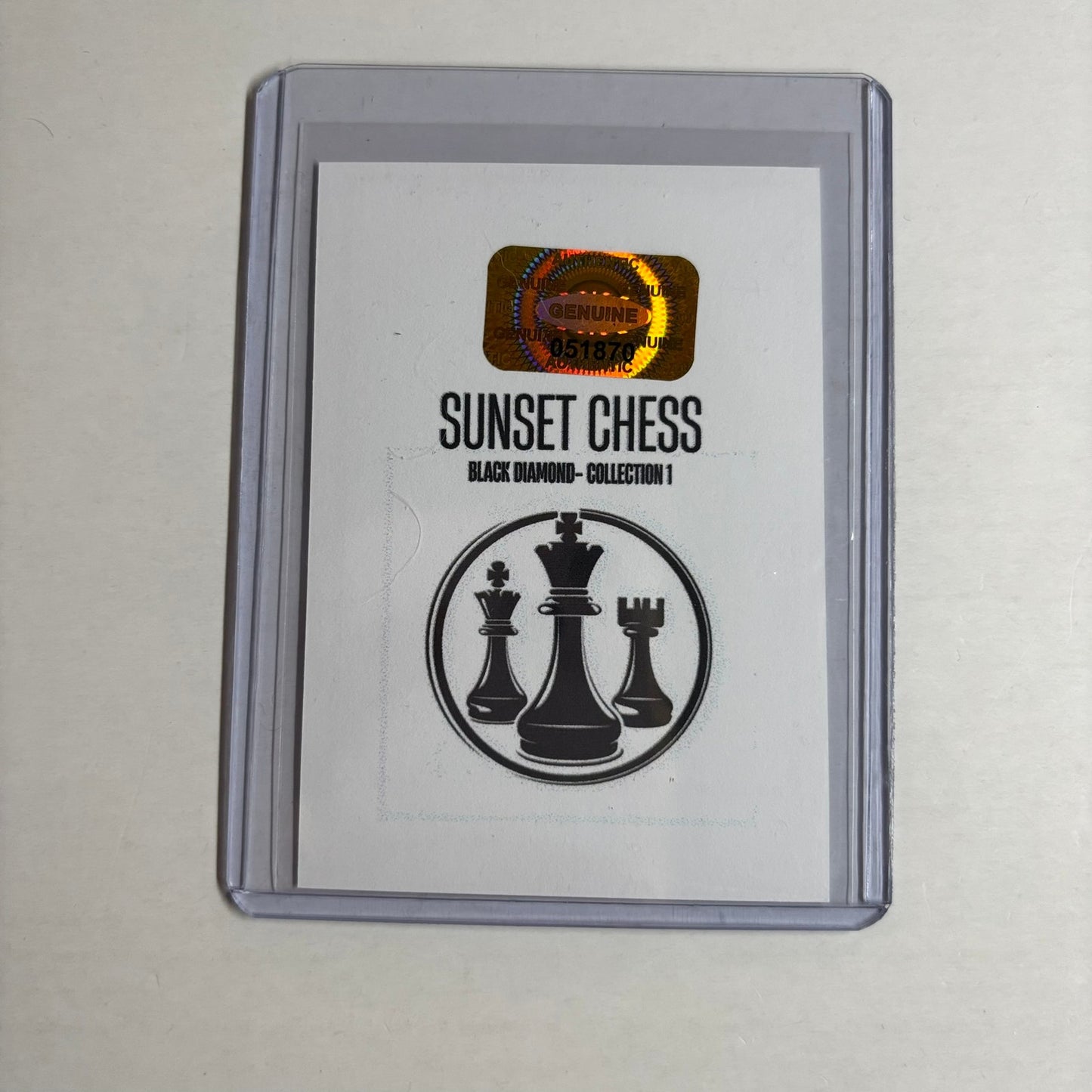 Black Diamond Collection 1 - Trading Card