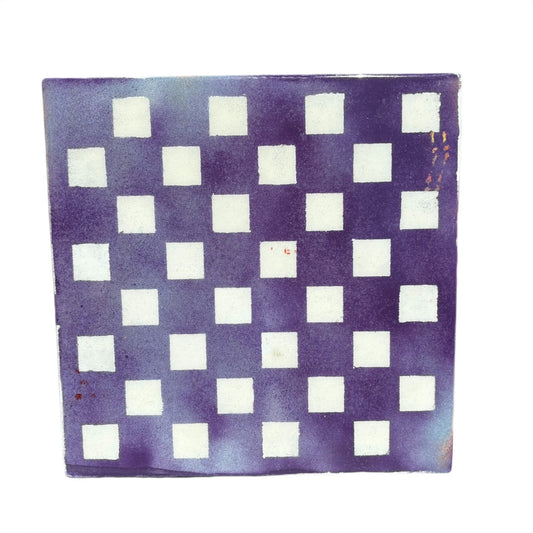 Purple Mist - Resin Coated Chess Board