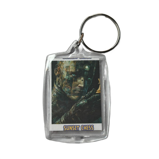 AI Mind - Chess  Photo Keychain