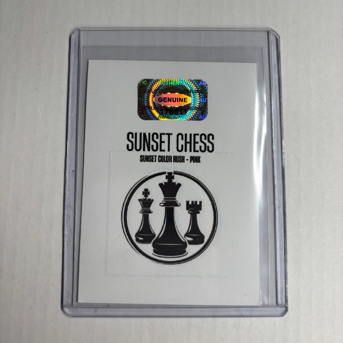 The Pink Collection Card