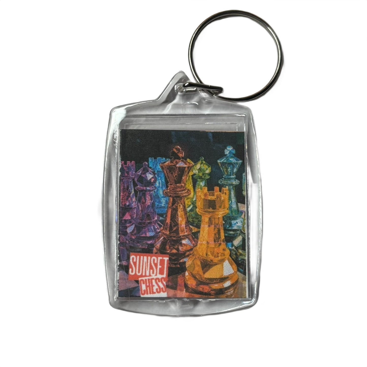 Diverse Colors - Chess  Photo Keychain