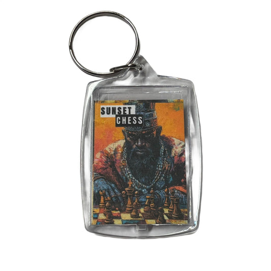 African Prince - Chess  Photo Keychain