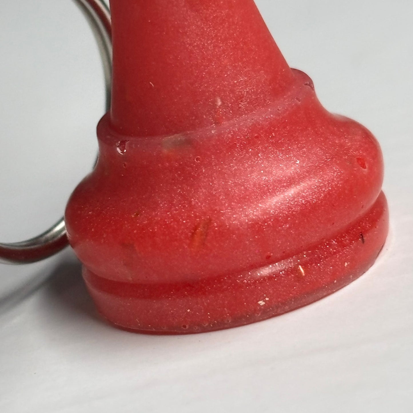 Purple/Red King - Handmade Resin Keychain