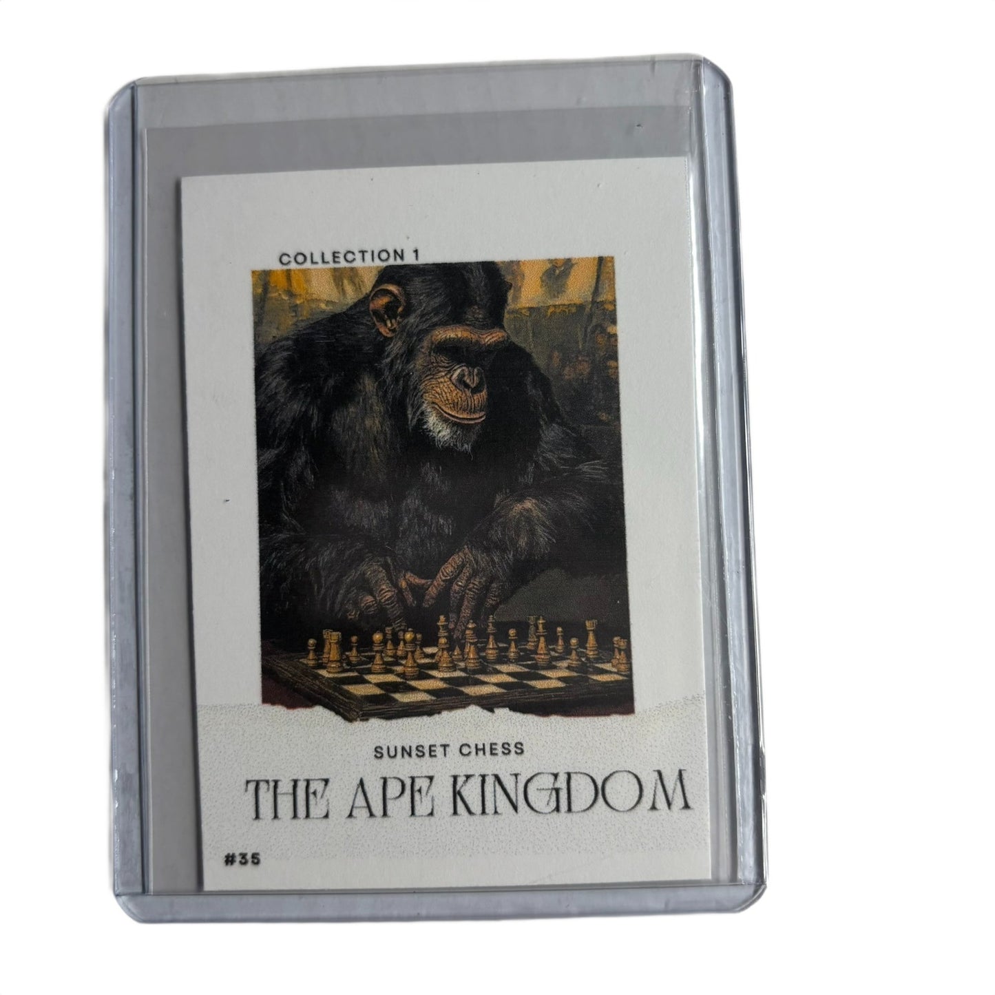 The Ape Kingdom Collection 1 Card #35 - Scrapbook Trading Card