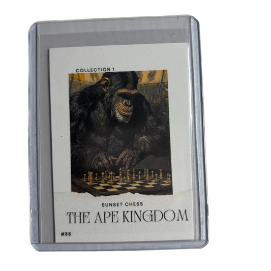 The Ape Kingdom Collection 1 Card #35 - Scrapbook Trading Card