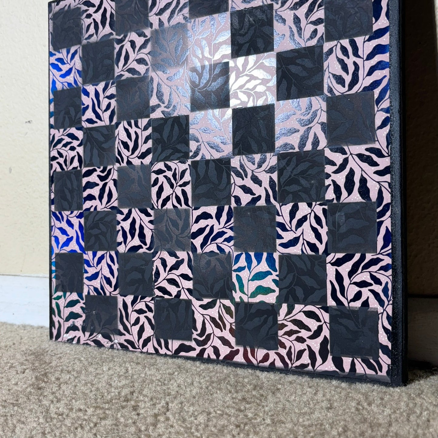 Vintage Shine - Scrapbook Chess Board