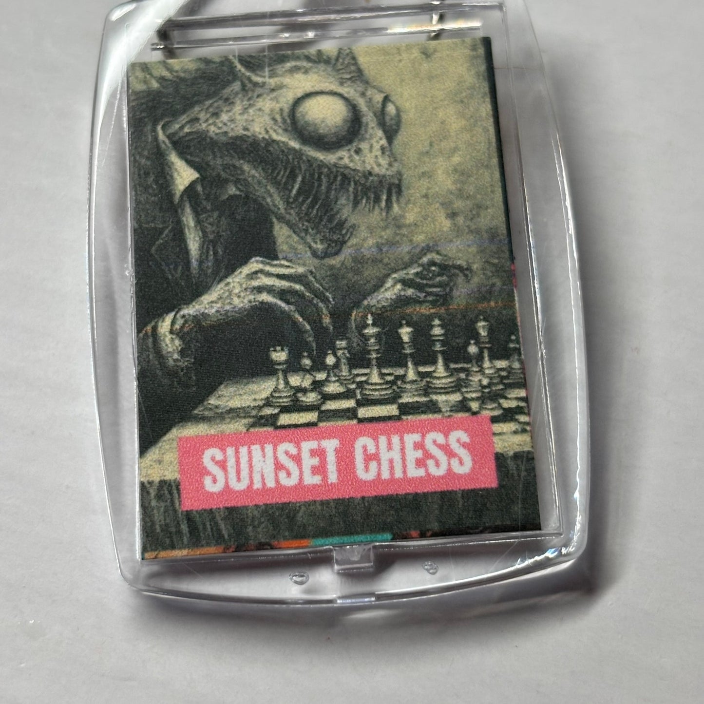Monster Within - Chess  Photo Keychain