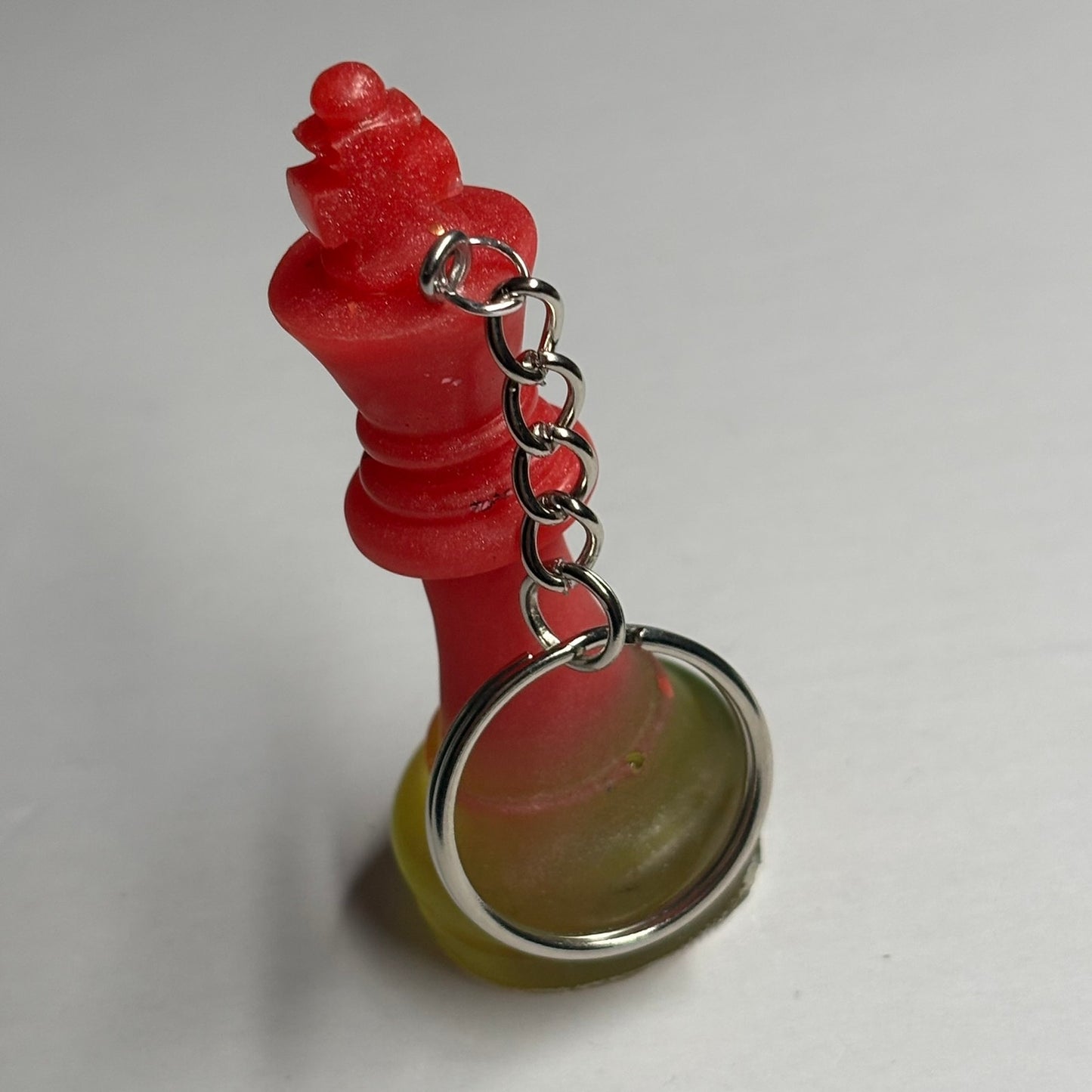 Red/Yellow King - Handmade Resin Keychain