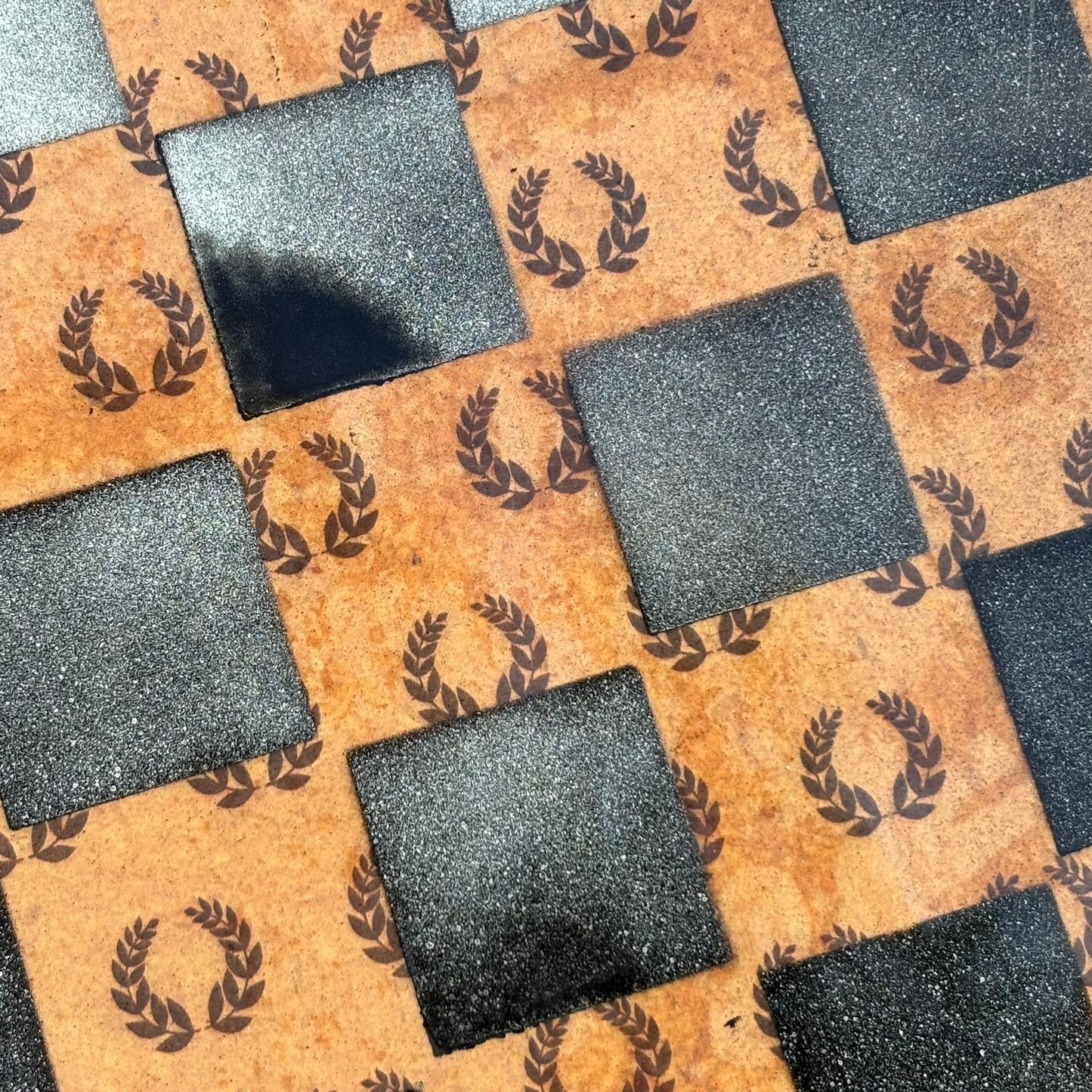 Orange Republic - Resin Coated Chess Board