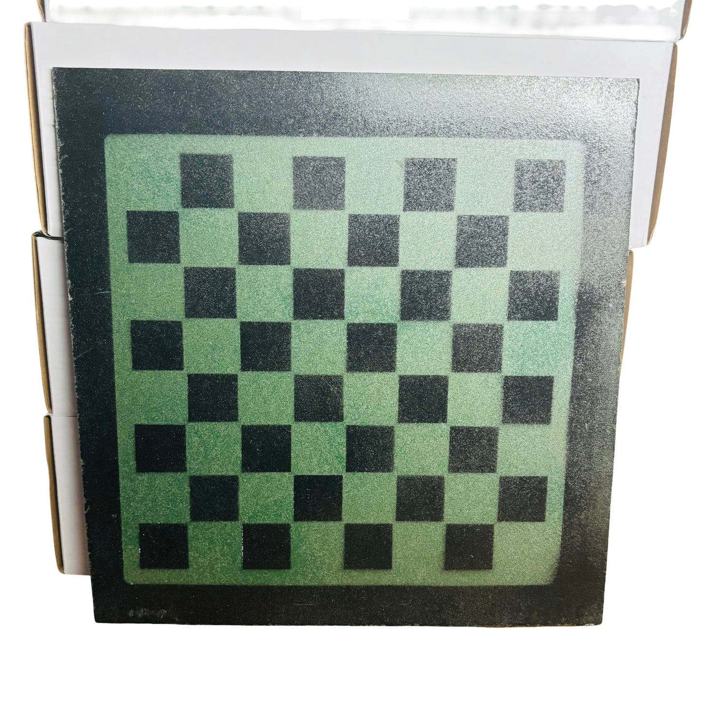 Stealth Green - Painted Chess Board