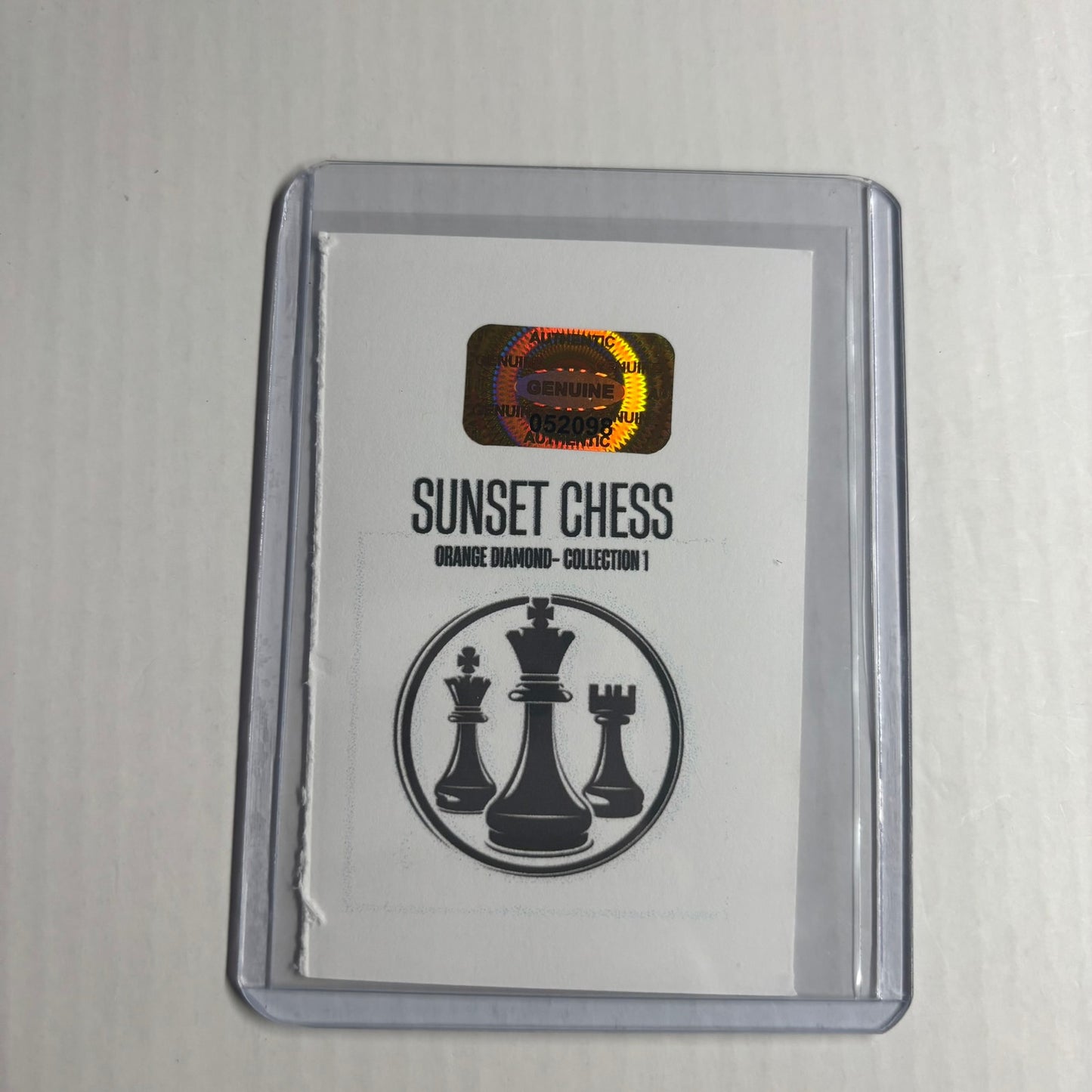 Orange Diamond Collection 1 - Trading Card