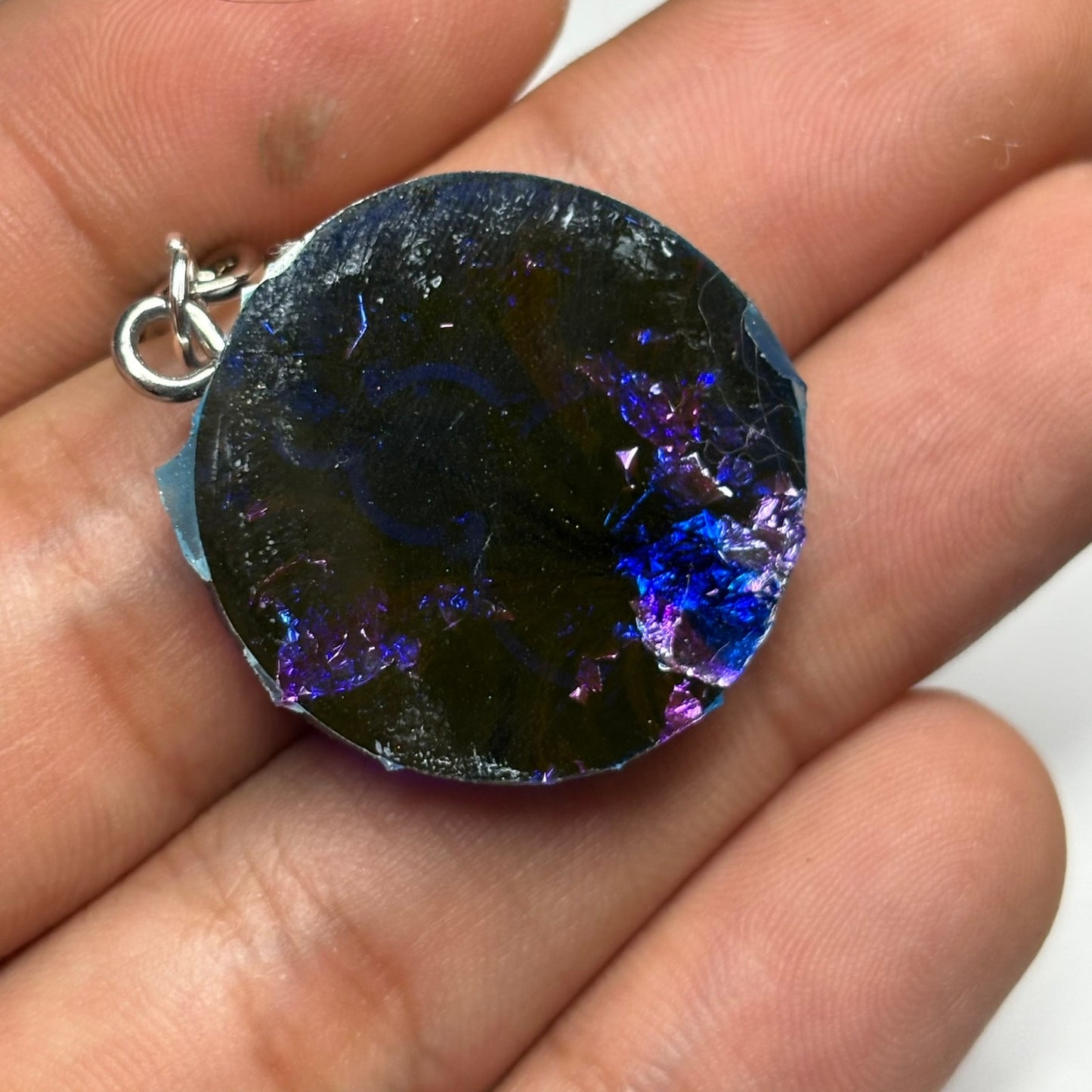 Midnight Pawn - Handmade Resin Keychain