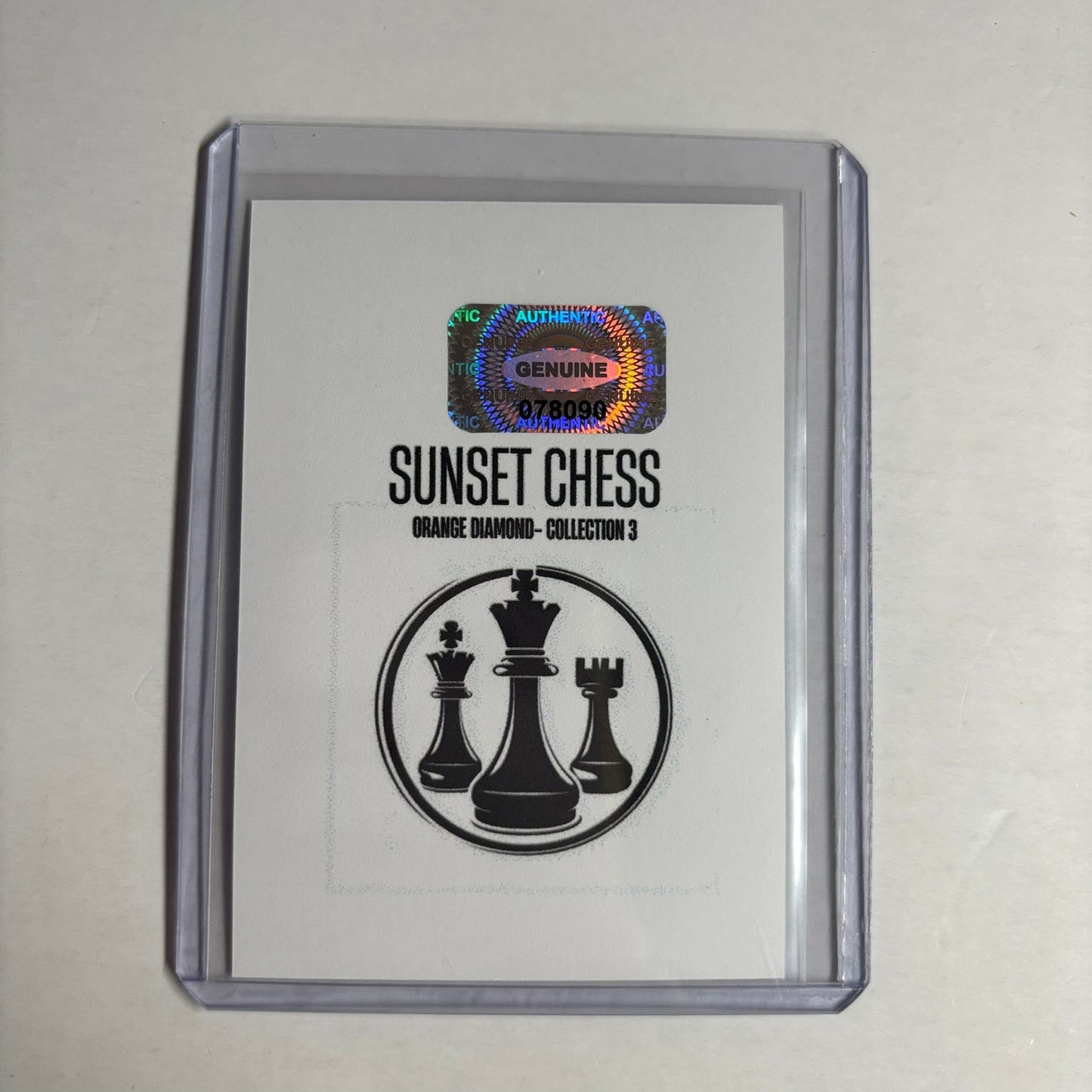 Orange Diamond Collection 3 - Trading Card
