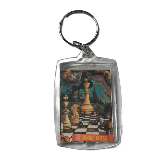 Overcast - Chess  Photo Keychain