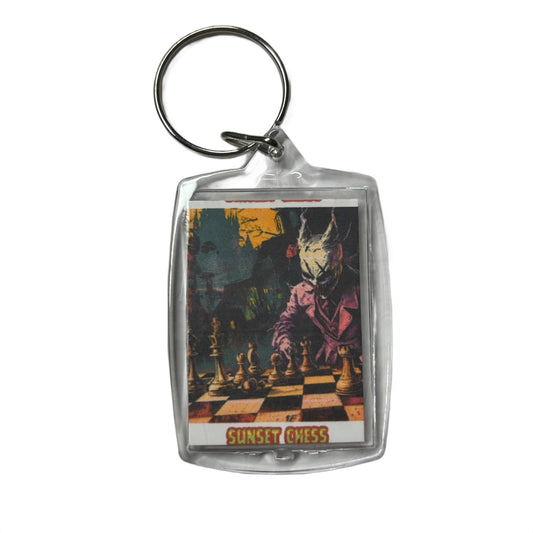 Joker - Chess  Photo Keychain