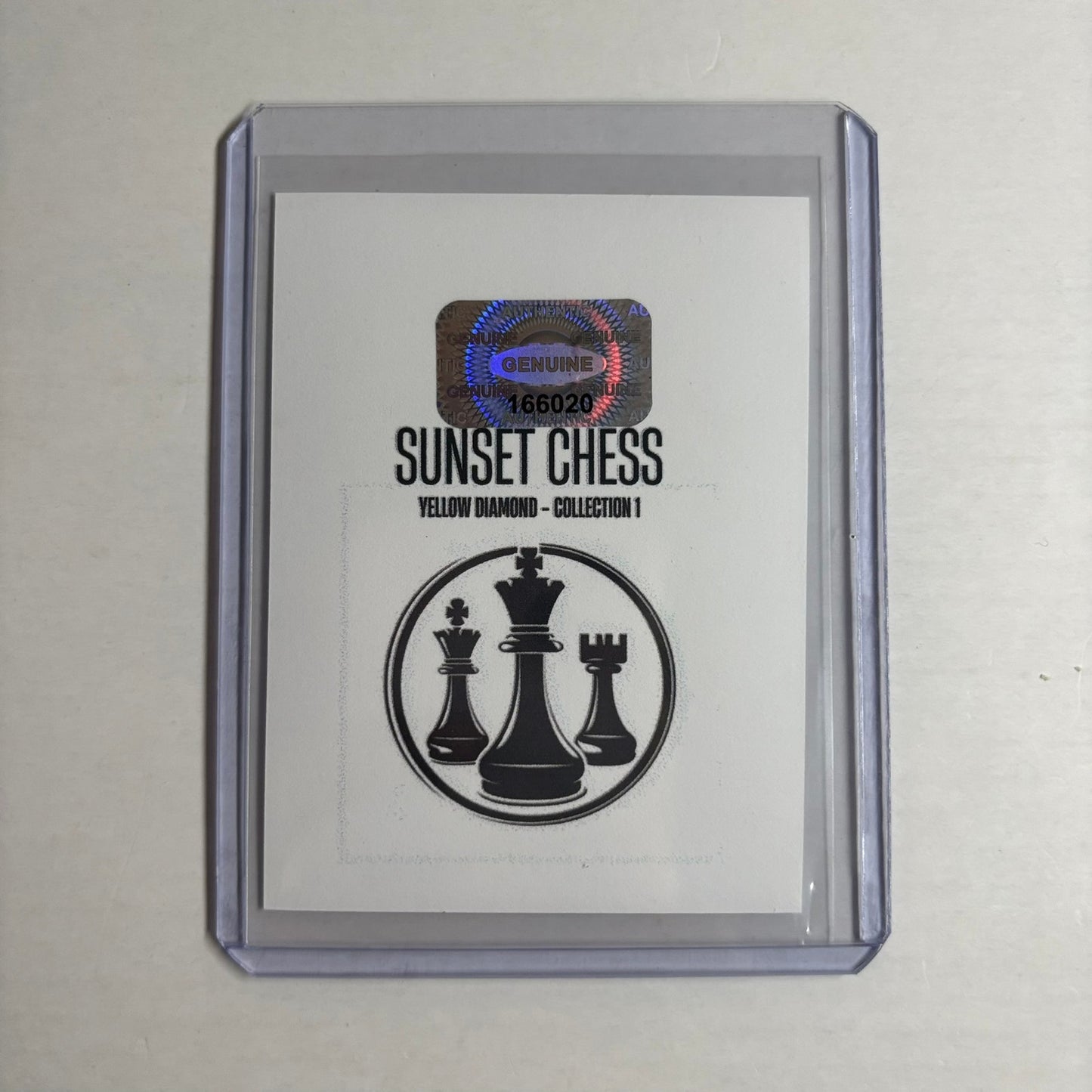 Yellow Diamond Collection 1 - Trading Card