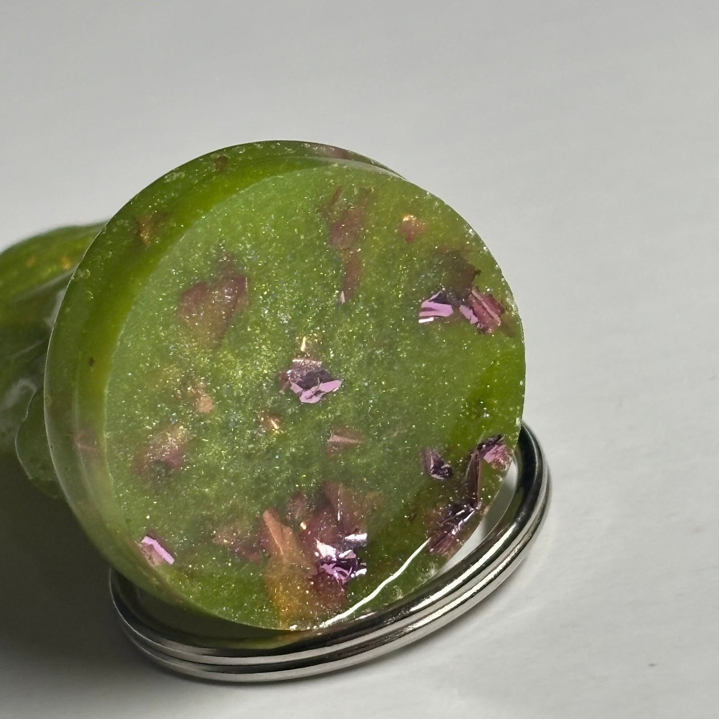 Beautiful Green Knight - Handmade Resin Keychain