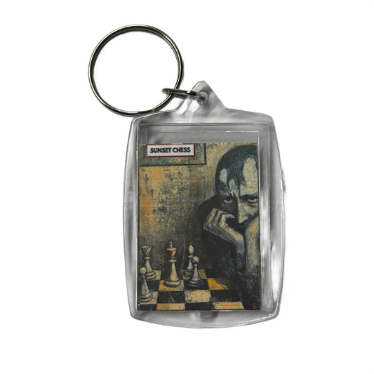 Anxiety - Chess  Photo Keychain