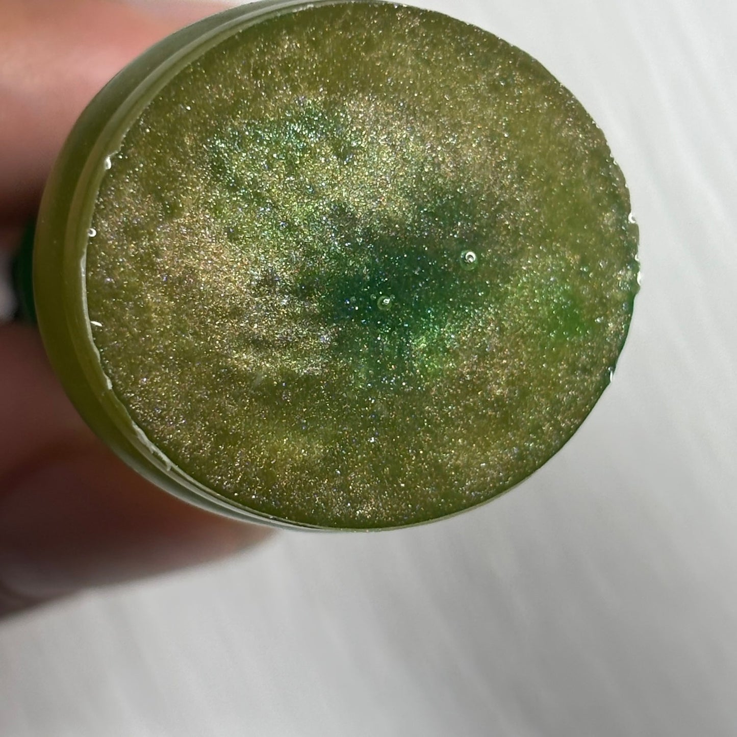 Green Bishop - Handmade Resin Chess Necklace