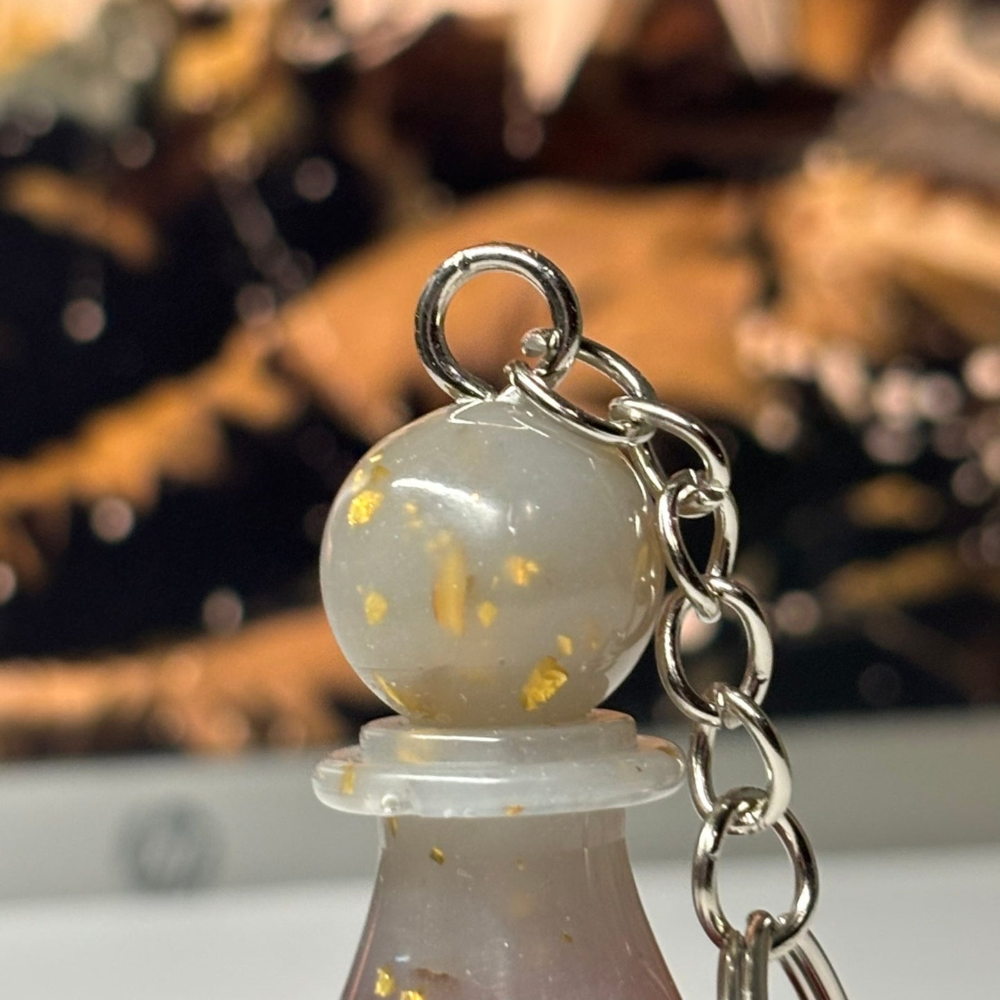 The Royal Pawn - Handmade Resin Keychain - Large Edition