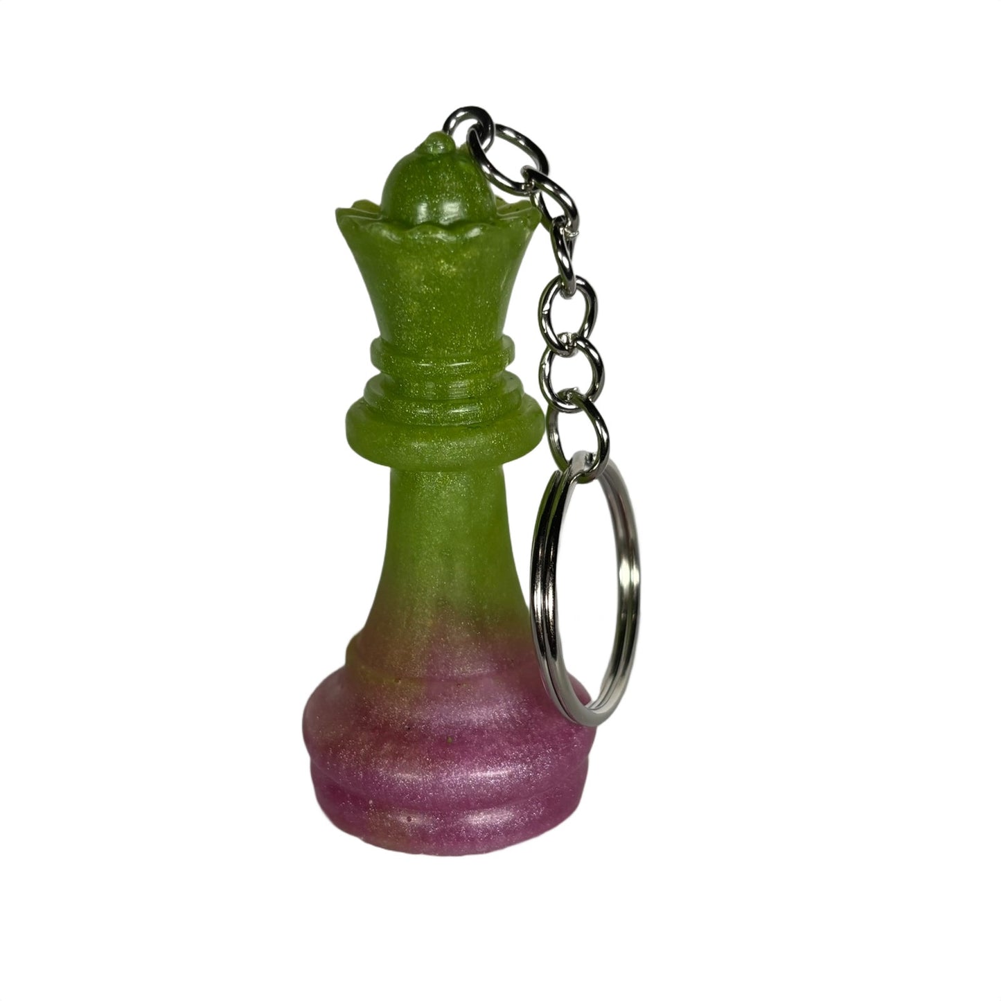 Pink Bottoms Handmade Resin Keychain - One of a Kind Design