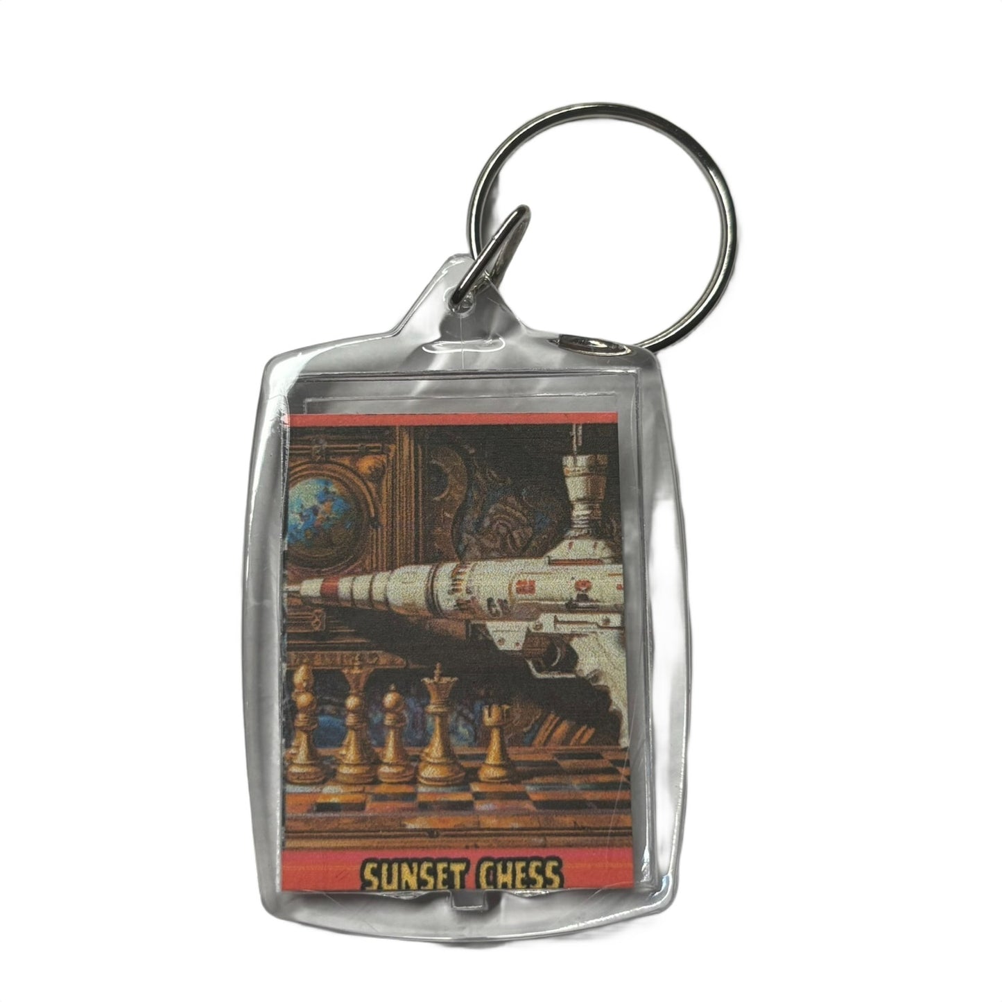 Space Weapon - Chess  Photo Keychain