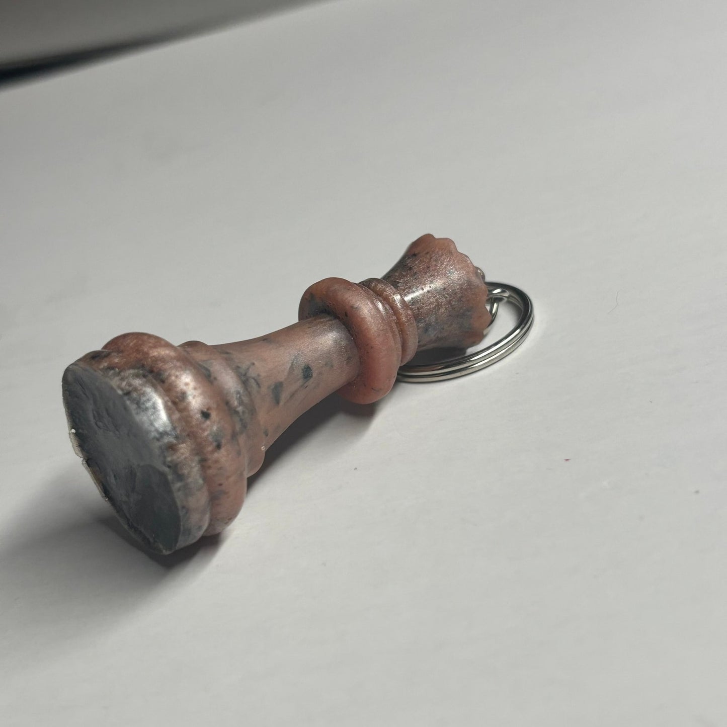 Brown Deluxe Queen - Handmade Resin Keychain