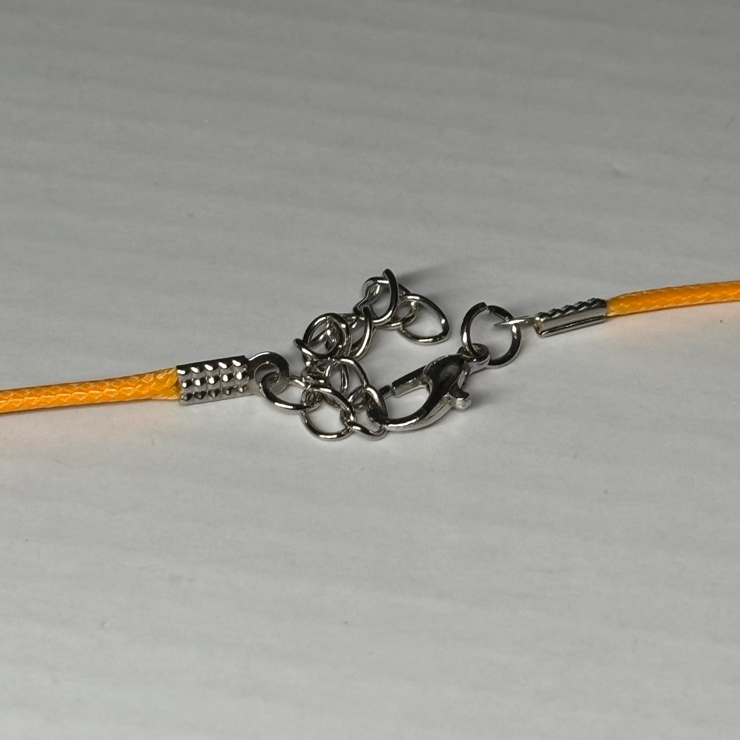 Vintage Orange King - Handmade Resin Chess Necklace