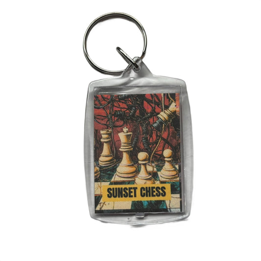 Tapped In - Chess  Photo Keychain