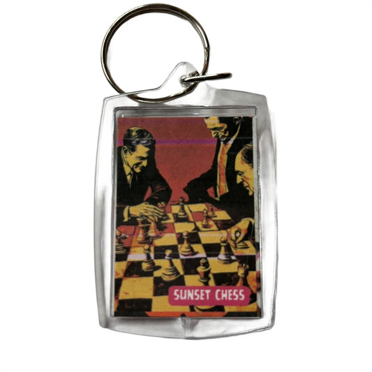 Board Room - Chess  Photo Keychain