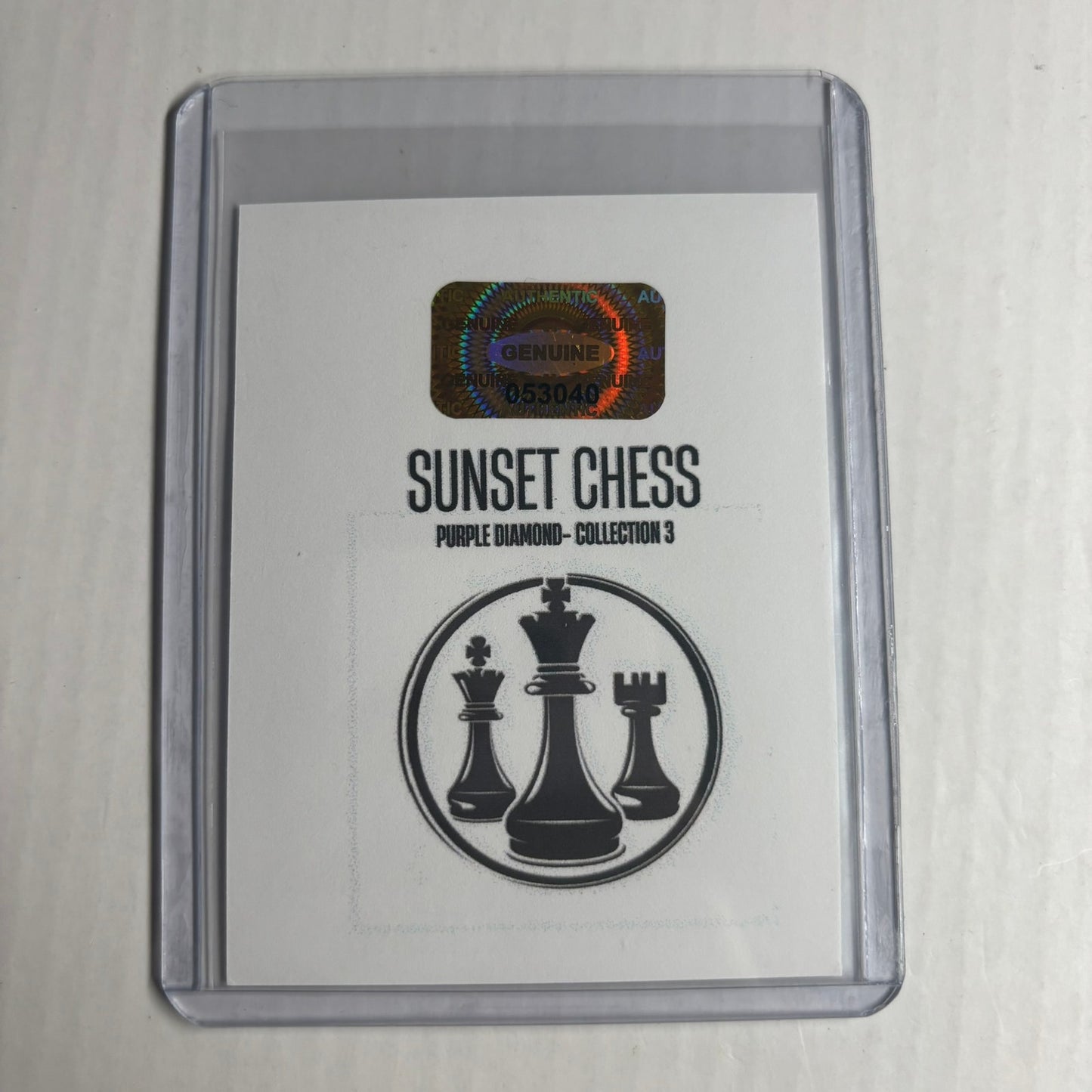 Purple Diamond Collection 3 - Trading Card