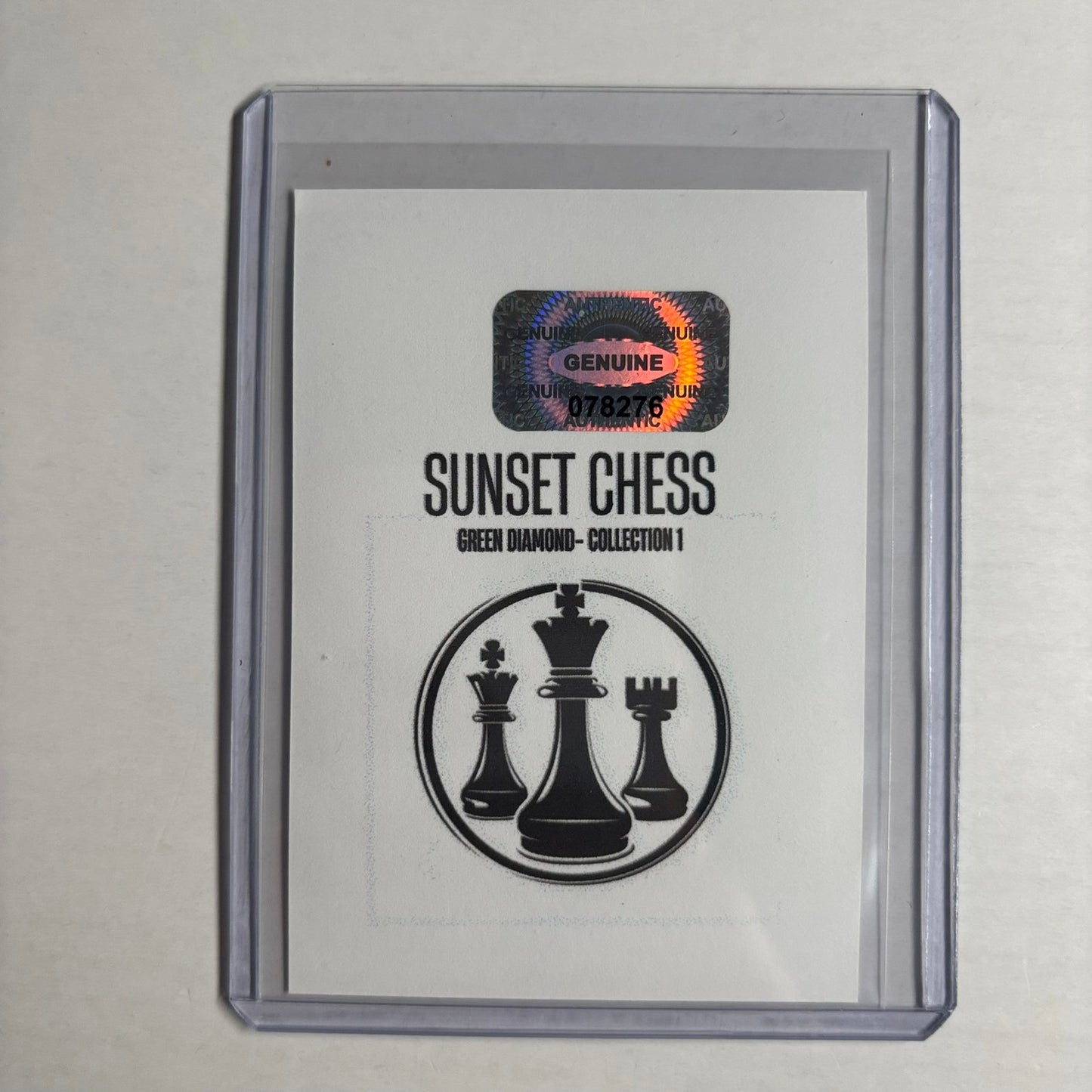 Green Diamond Collection 1 - Trading Card