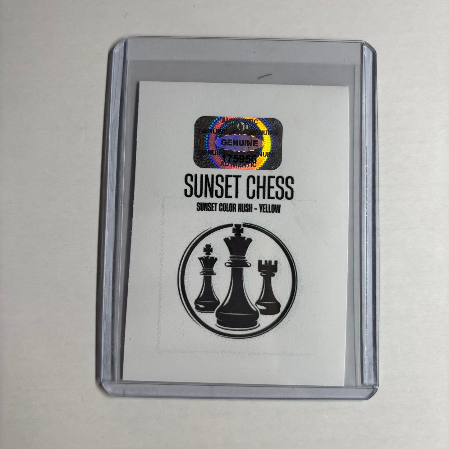Yellow Collection - Trading Card