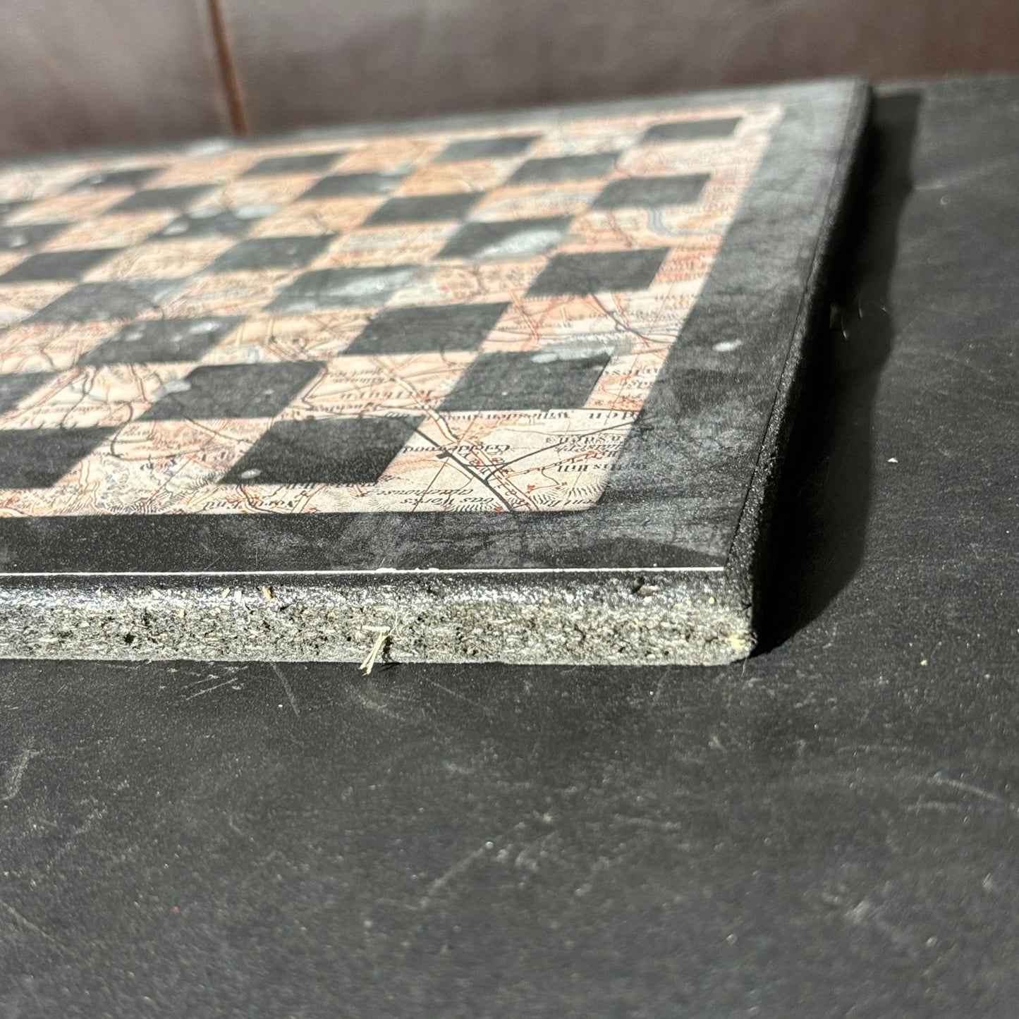 Vintage Maps - Scrapbook Chess Board