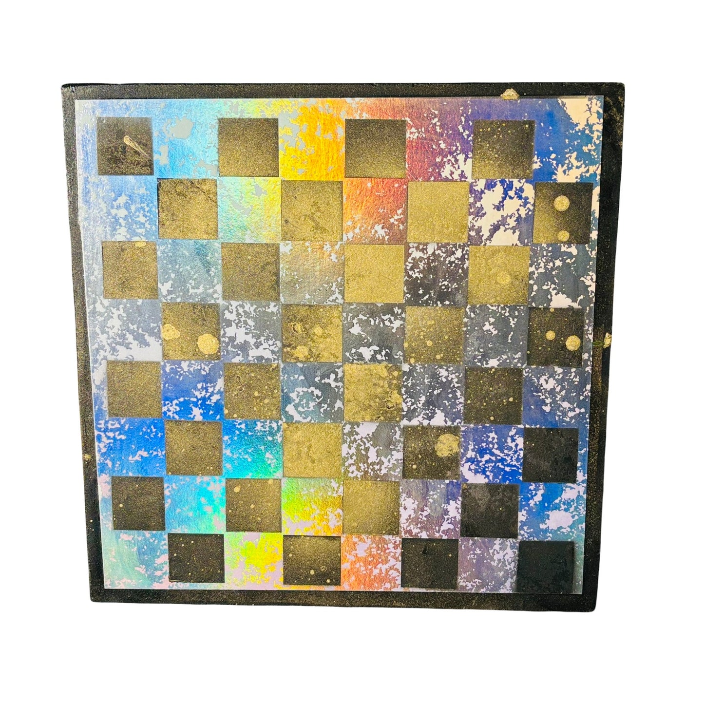 Golden Shine - Scrapbook Chess Board